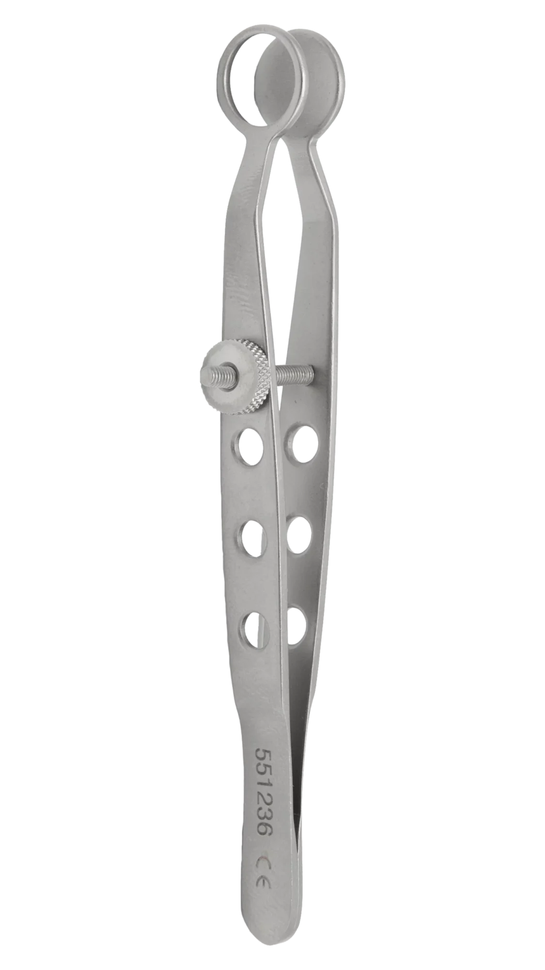 Chalazion Forceps, 11mm dia.,round plate