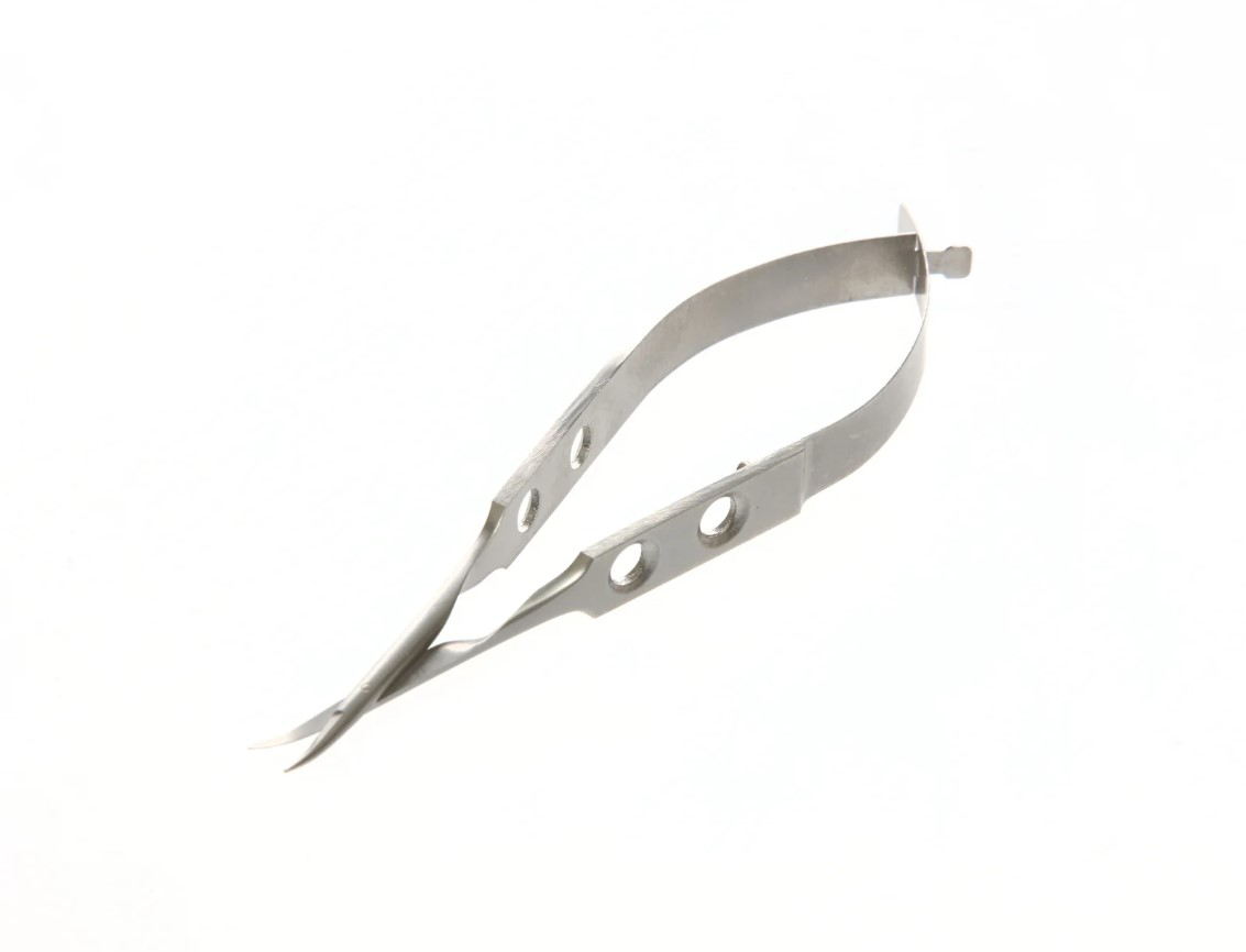 Scissors Vannas Curved