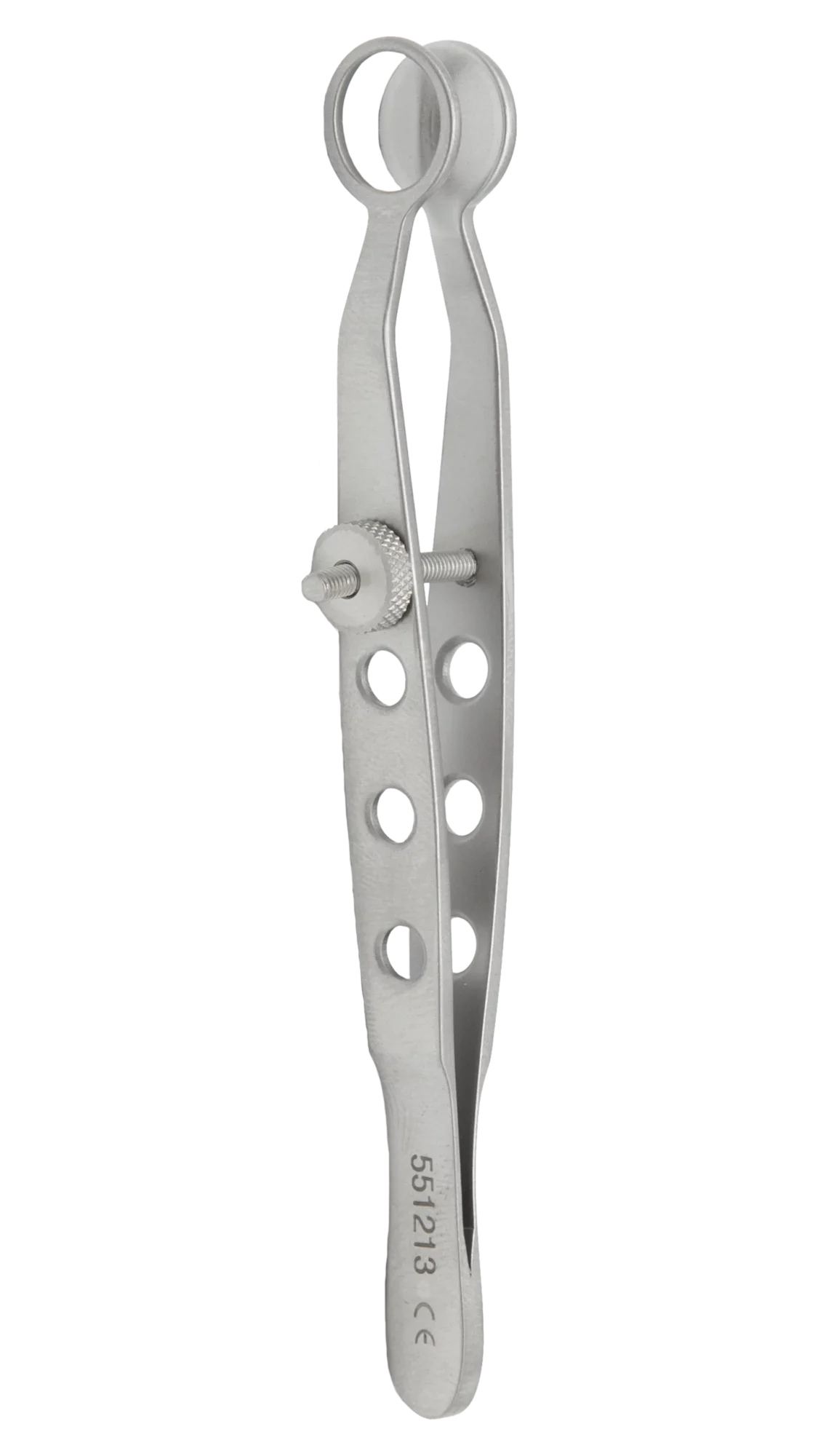 Chalazion Forceps Serr W Locking Thumb Screw Round