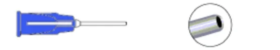 Silicone Oil Cannula 23G x 5/16 in (.60 x 8mm)