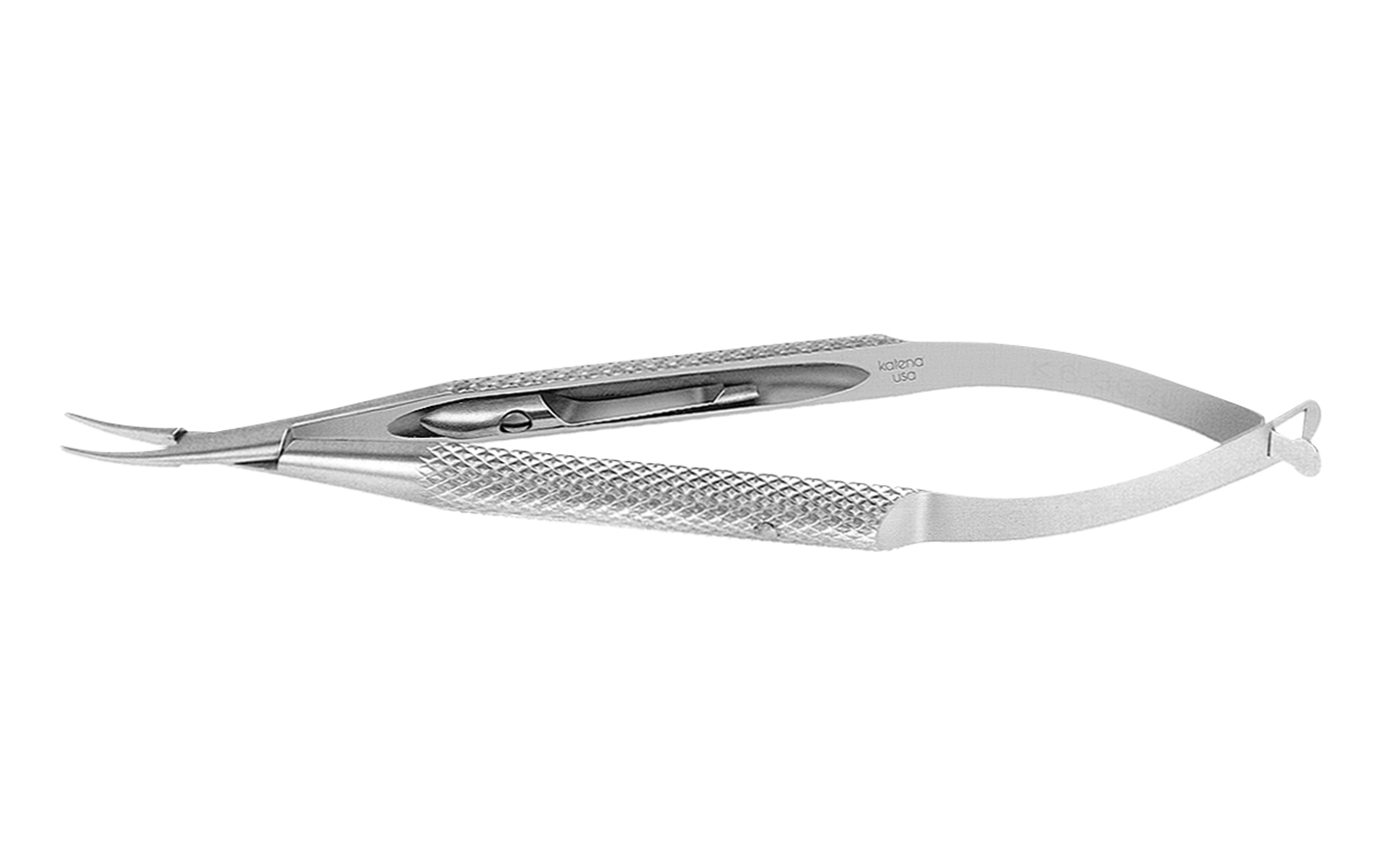 BARRAQUER NEEDLE HOLDER CURVED