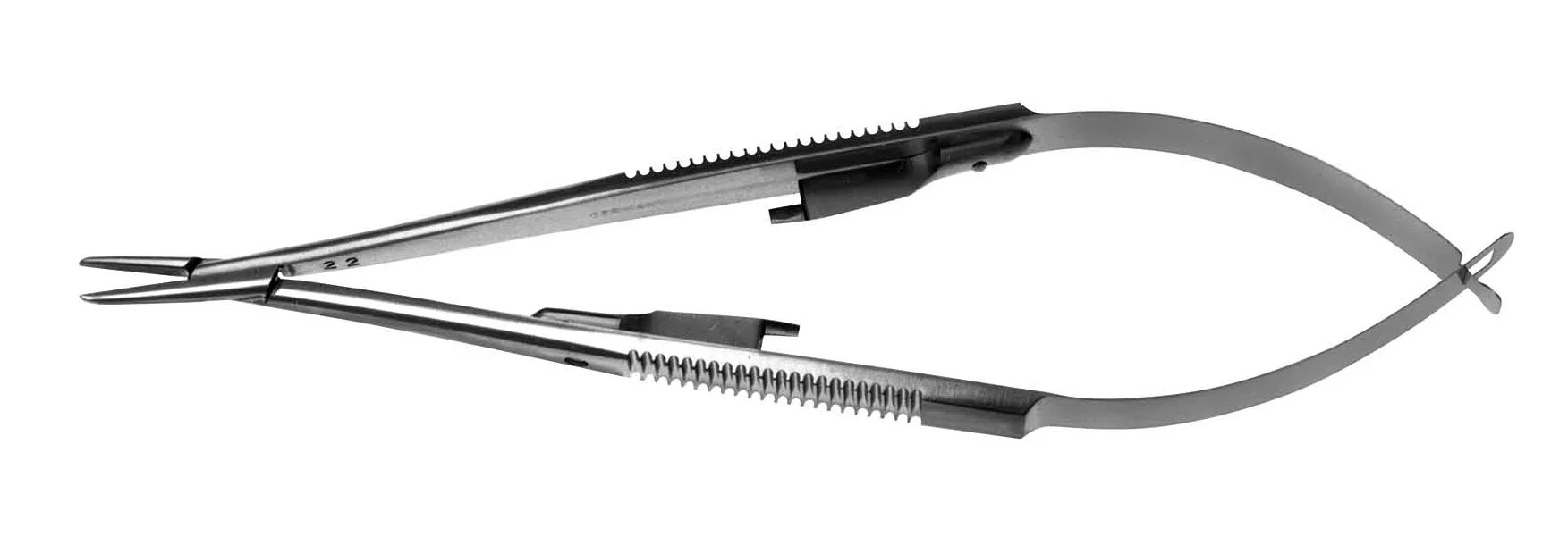 CASTROVIEJO NEEDLE HOLDER STR W/L