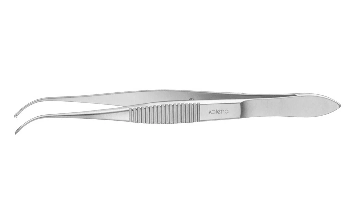 TISSUE FORCEPS DELICATE 1X2 TEETH CURVED