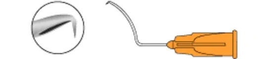 Blunt Tip Cystotome - Reverse 25G (.50mm)