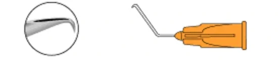 Angled Cystotome 25G (.50mm)