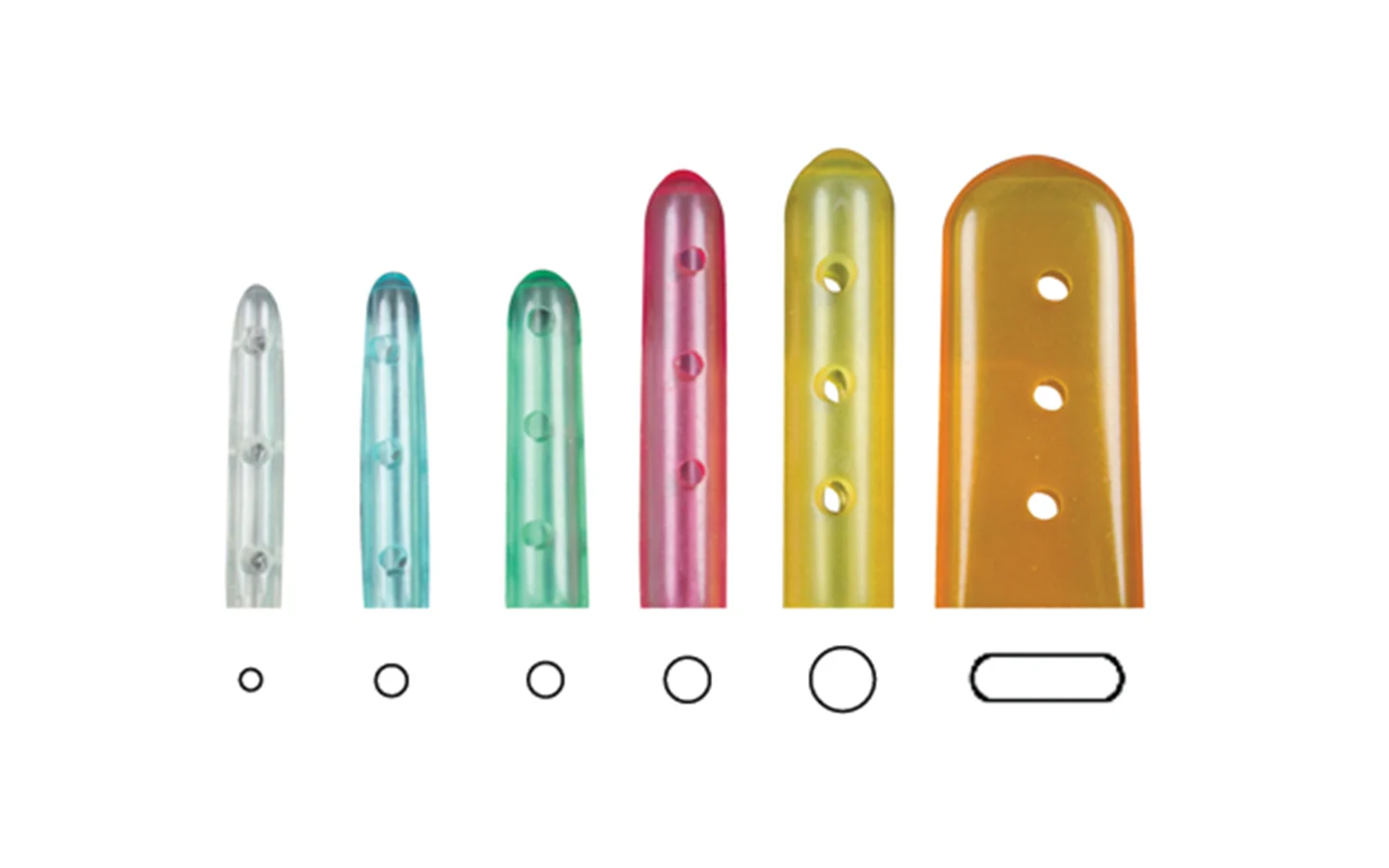 TIP GUARDS VENTED ASSORTED PACK OF 100