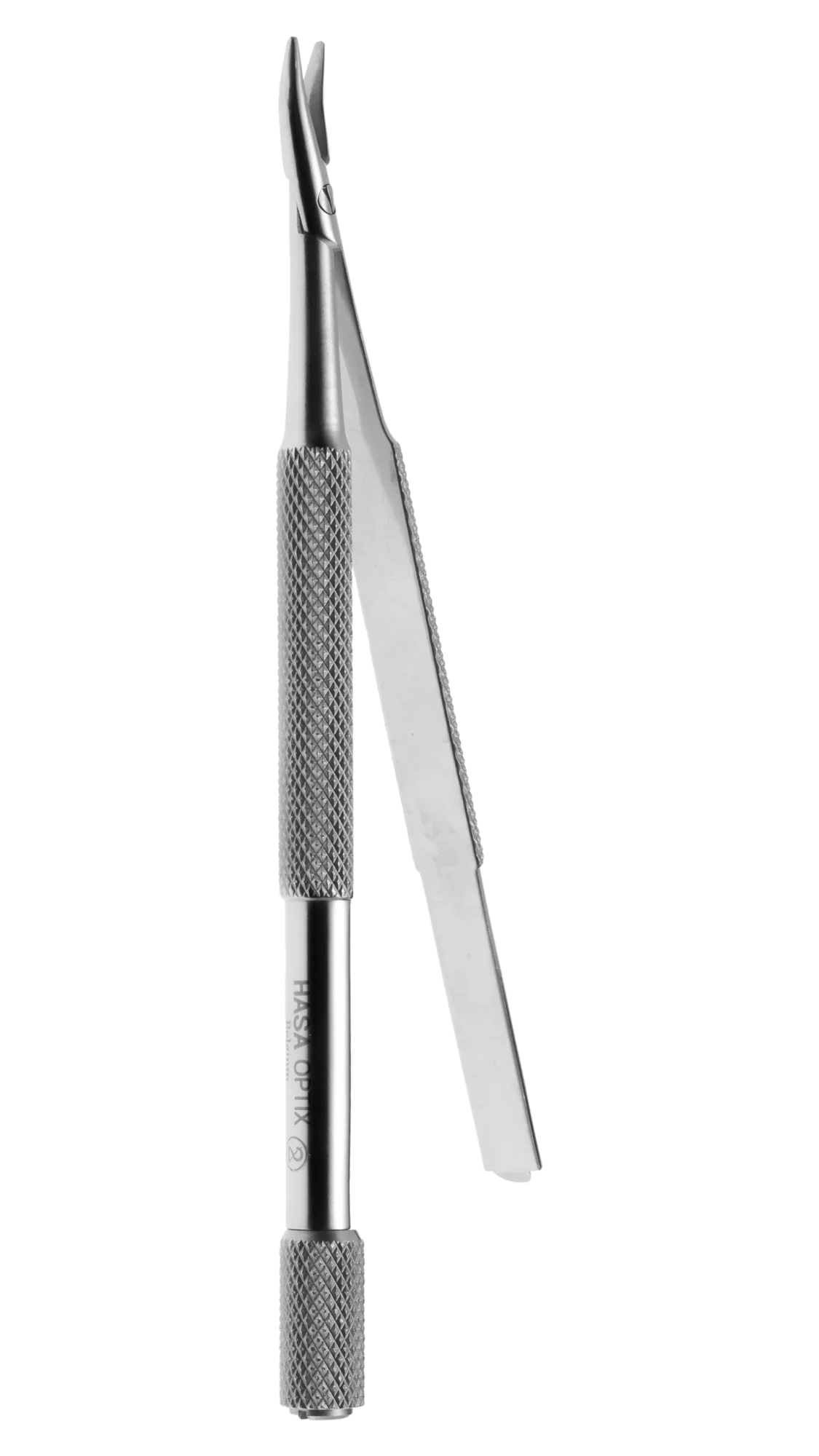 Blade Breaker, curved, Round knurled w/end lock