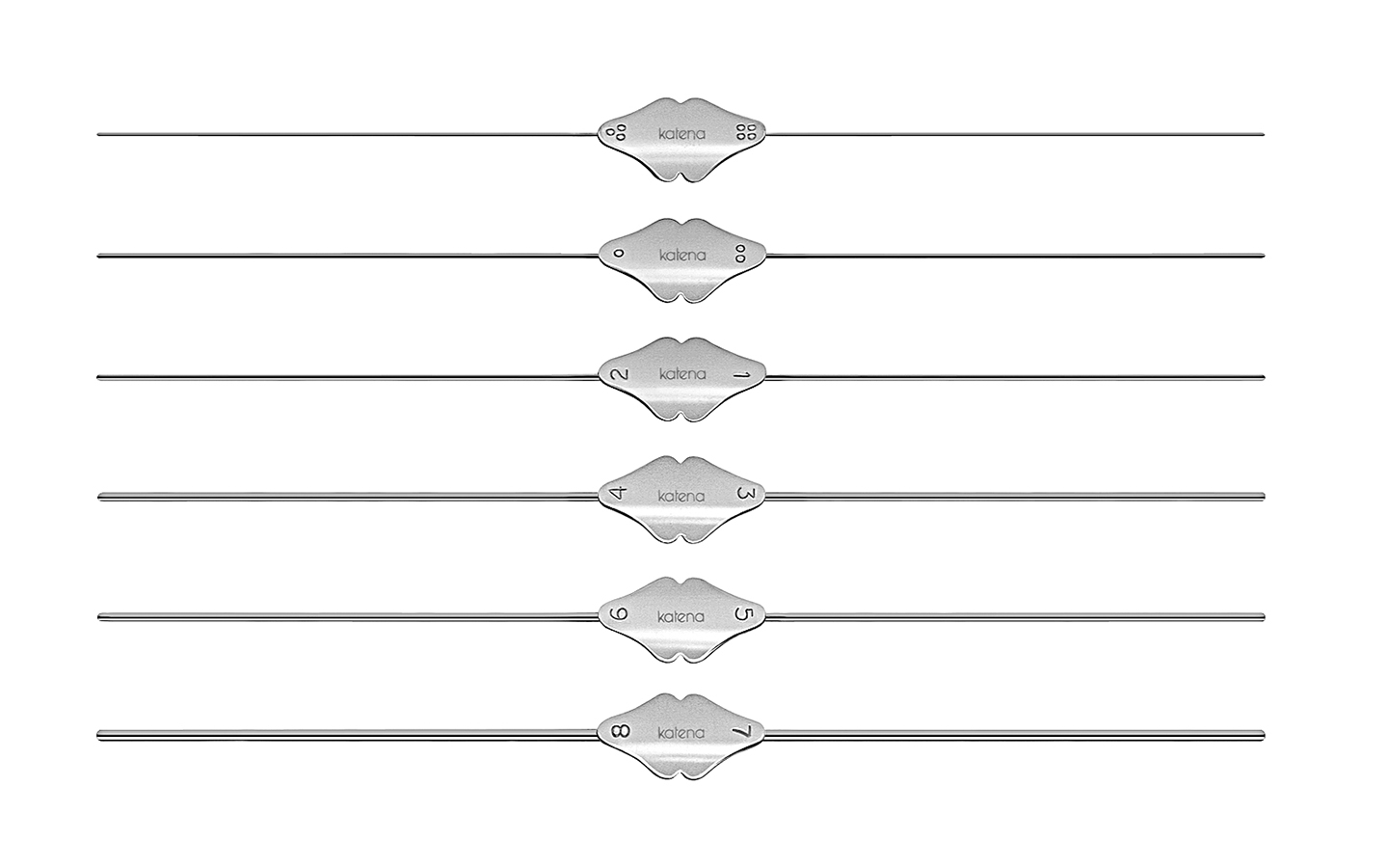 BOWMAN LACRIMAL PROBE SET OF 6