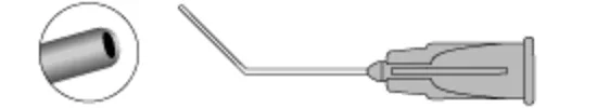 Hydrodissector - Round end, Angled 10mm 27G (.40mm)