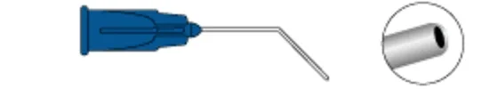 Viscoelastic Cannula - Angled 8mm 23G (.60mm)