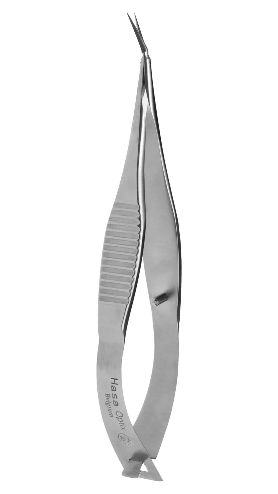 Vannas Scissors, Ang, sharp pointed tips,tip-pivot 9.0mm, 82mm