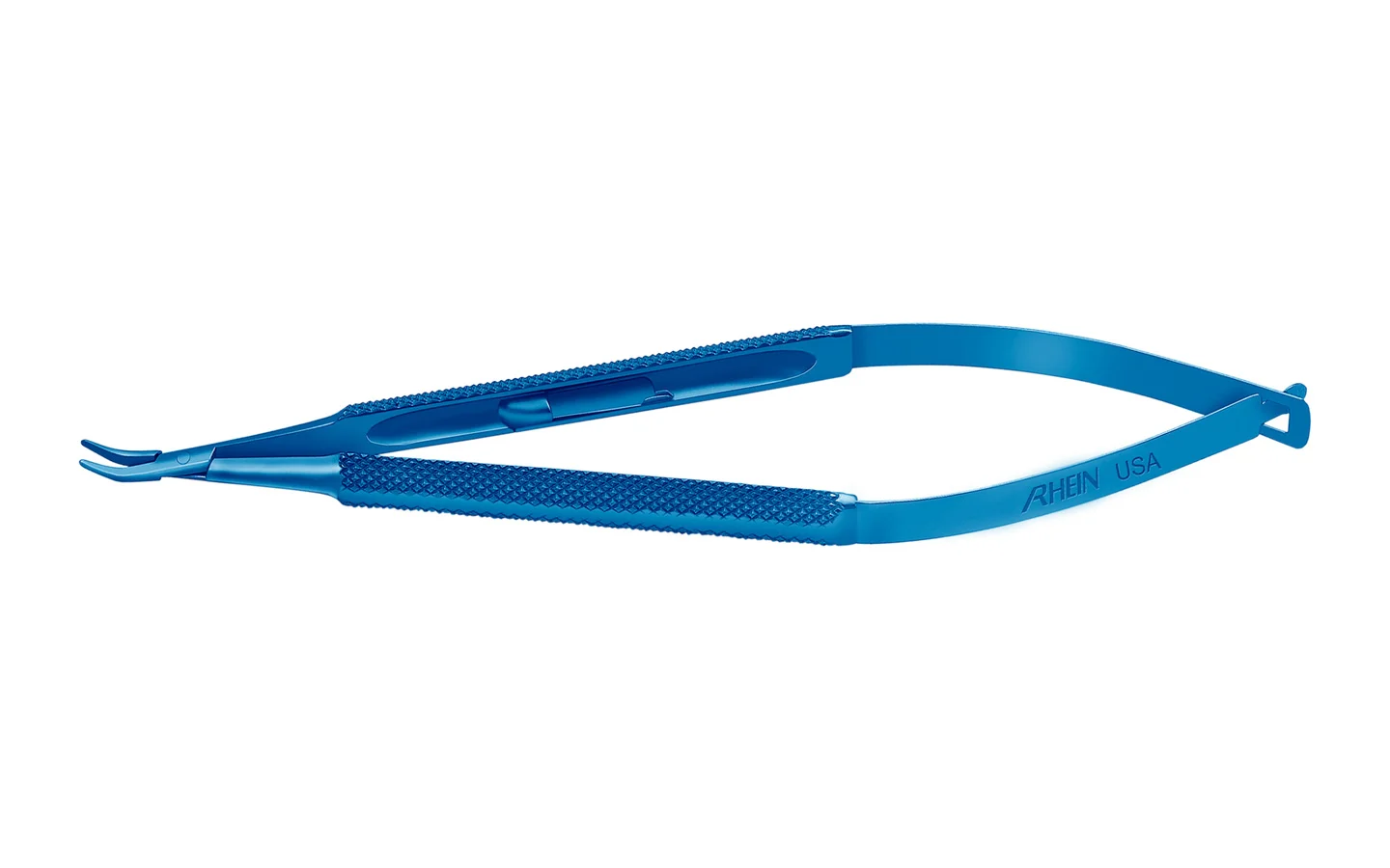 NeedleHldr, Cvd W/Lock, Std, Titanium