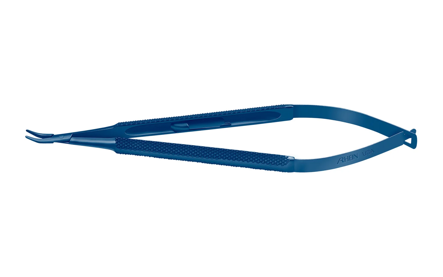 Needle Holder,Curved, W/O Lock,4 1/4"