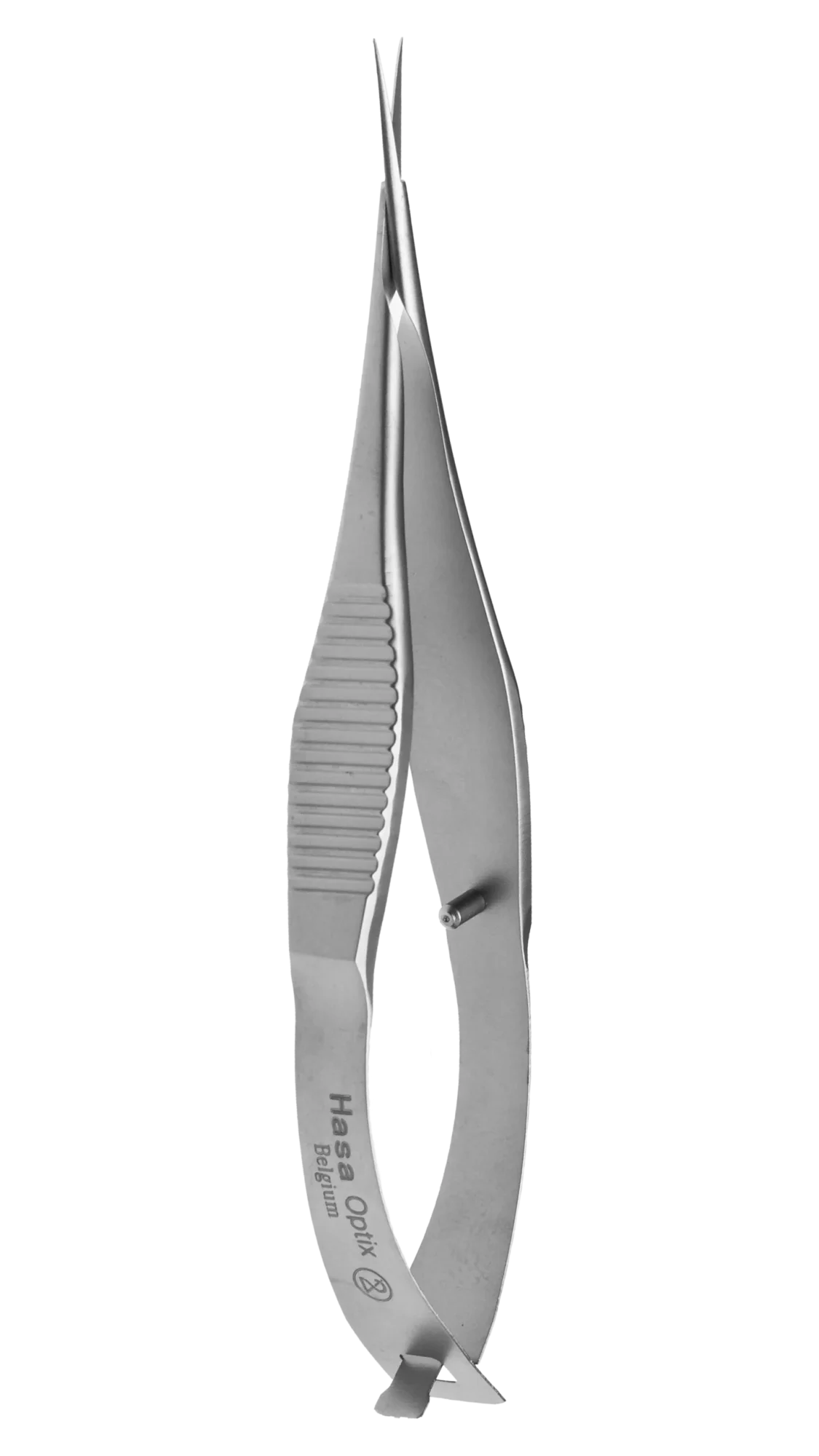 Vannas Scissors, Straight, sharp pointed tips,tip-pivot 9.5mm, 82mm