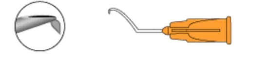 Capsulorhexis Cystotome - Formed 25G (.50mm)