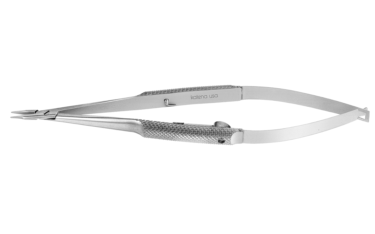 BARRAQUER NEEDLE HOLDER STRAIGHT W/ LOCK