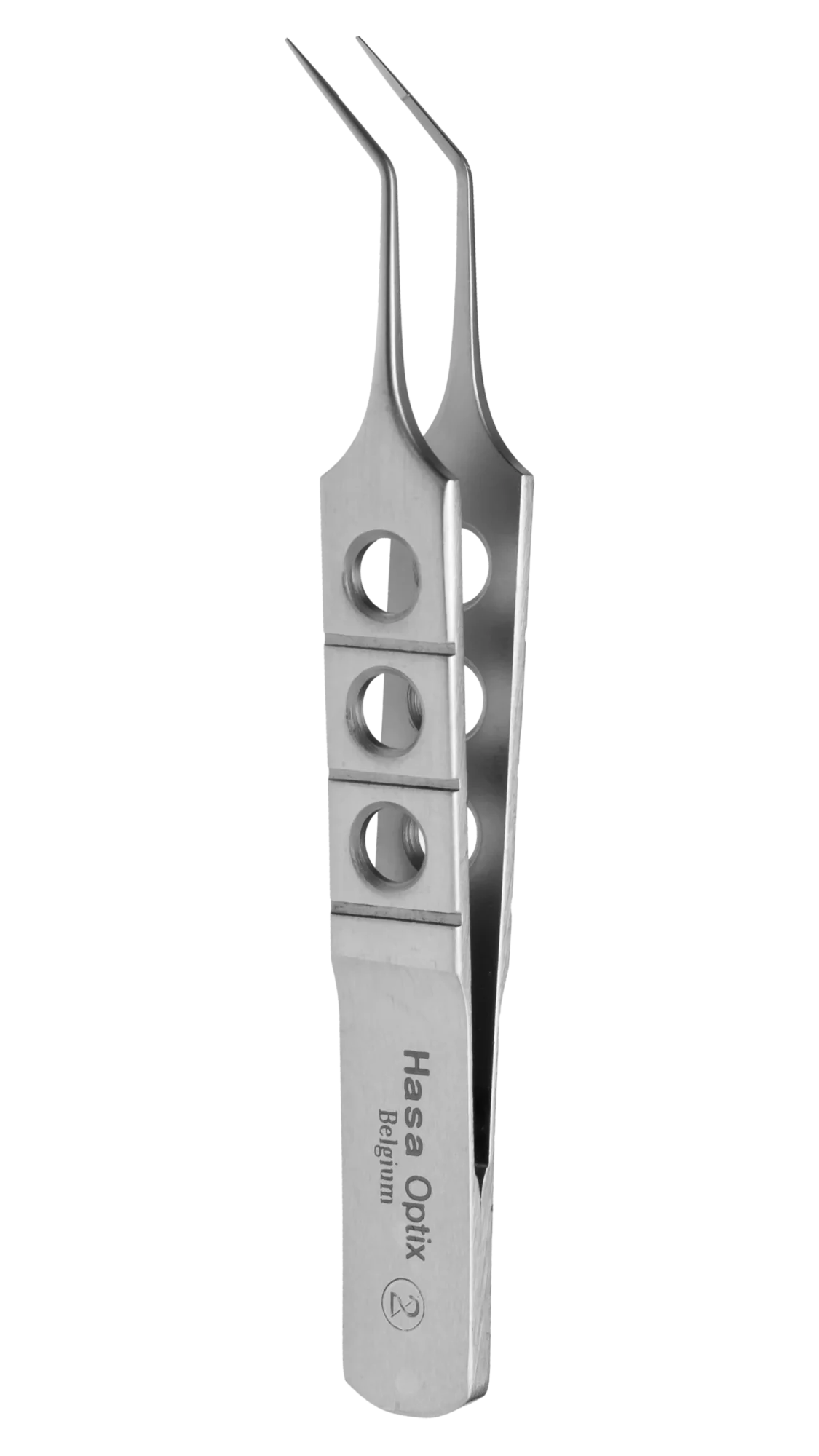 Tying Forceps, 45°ang w/4.5mm tying pl., Flat, 85mm