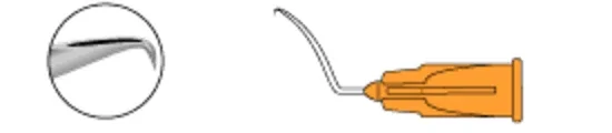 Side Cutting Cystotome - Formed 25G (.50mm)