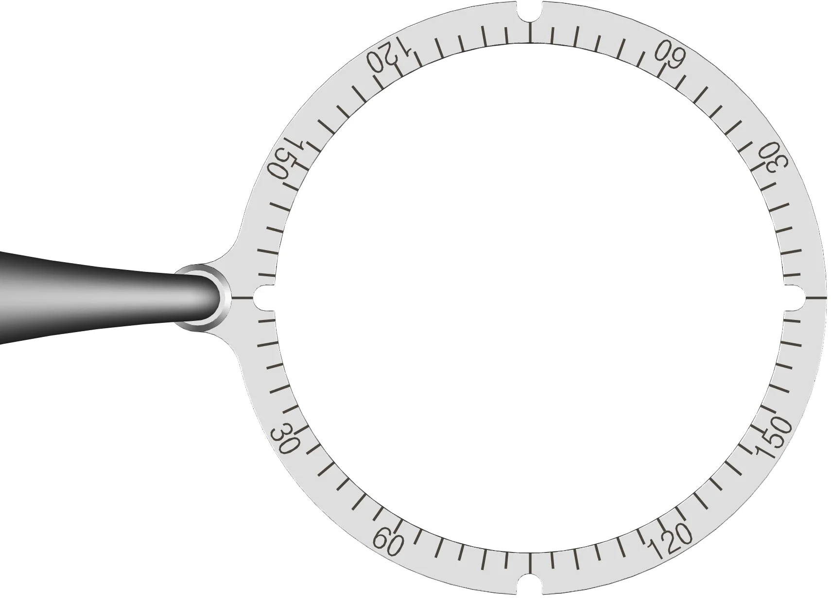 RON YEOH GAUGE 4 SLOTS 5 DEGREE
