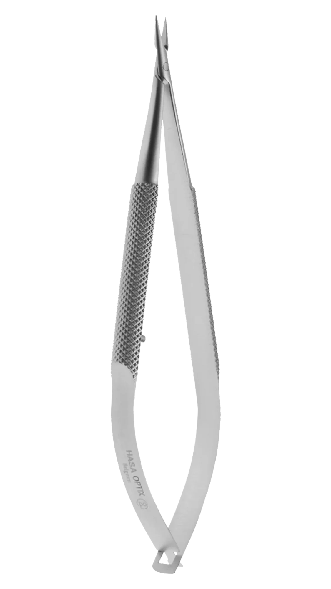 Needle Holder, 6mm straight jaws, Round knurled w/lock, 110mm