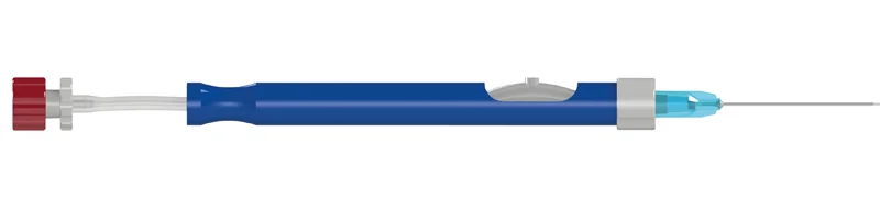 Active/Passive Backflush Handle with 23g Silicone Brush