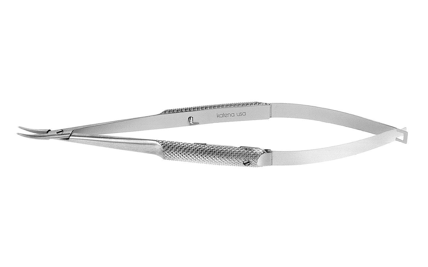 BARRAQUER NEEDLE HOLDER CURVED