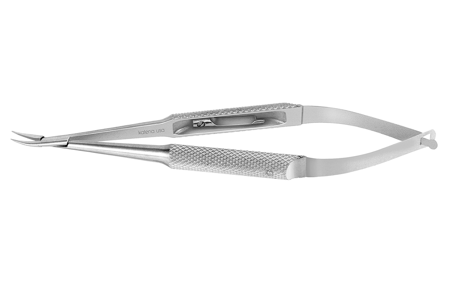 BARRAQUER NEEDLE HOLDER CURVED