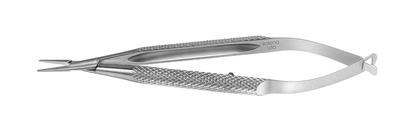 BARRAQUER NEEDLE HOLDER STRAIGHT
