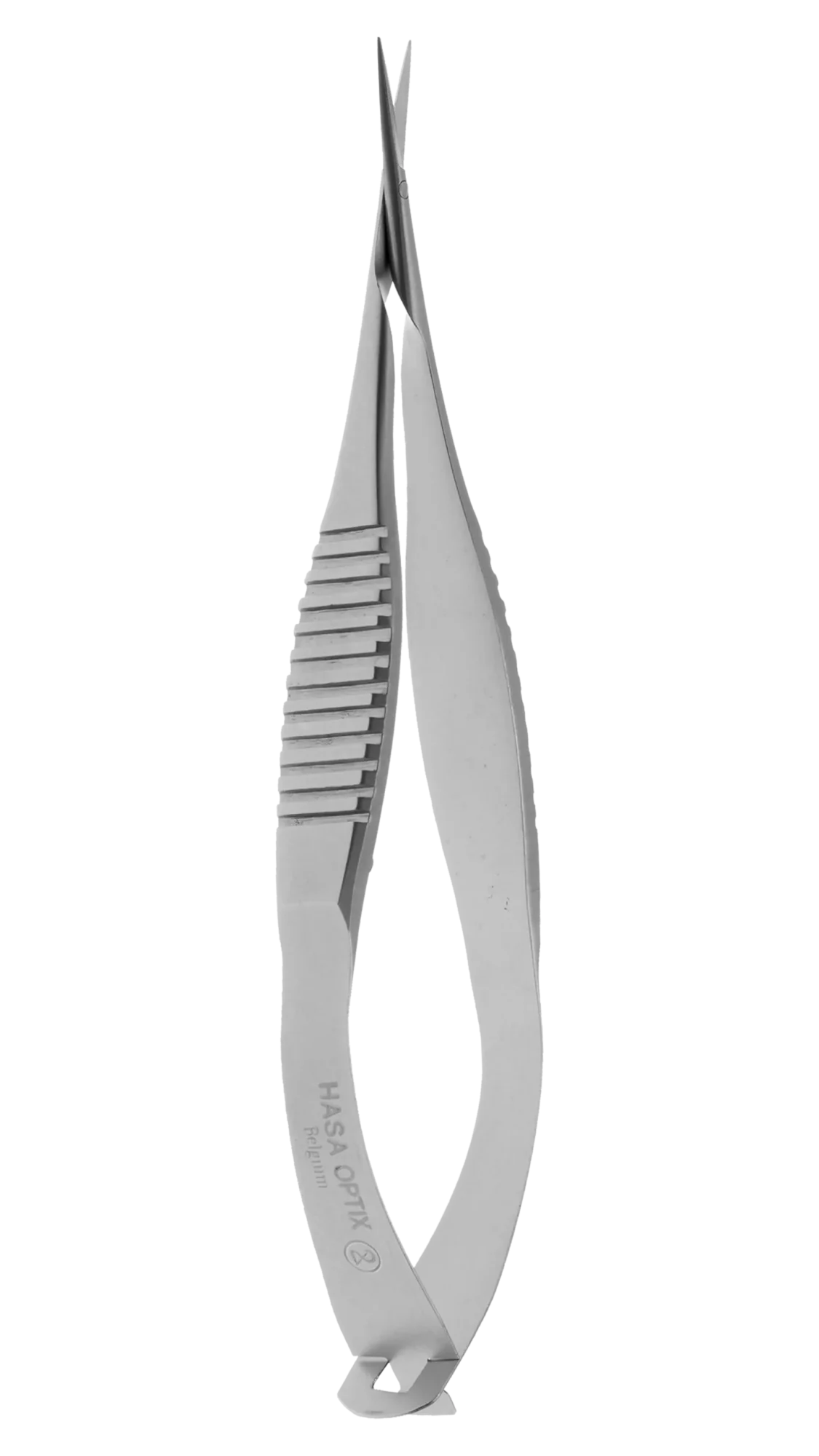 Vannas Scissors, Straight, blunt tips,tip-pivot 9mm, 88mm