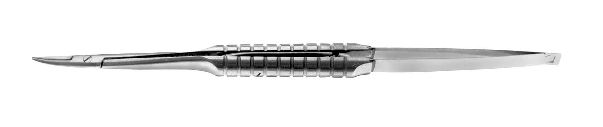 BARRAQUER NEEDLE HOLDER CURVED W/LOCK