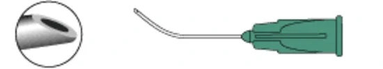 Bimanual Irrigation Cannula 21G (.80mm) .4mm top port