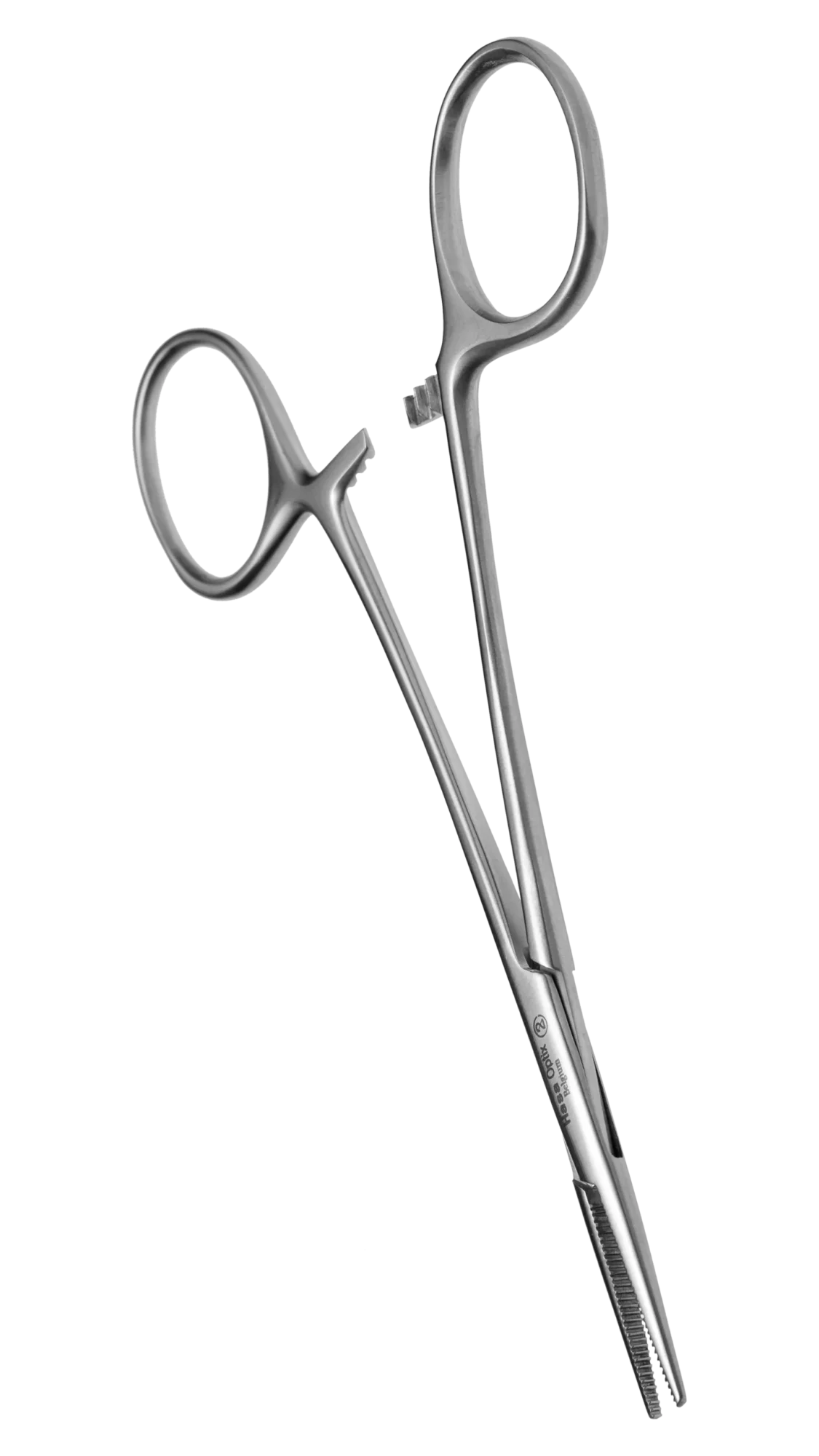 Mosquito Forceps, Straight 20mm serr. jaws, 125mm