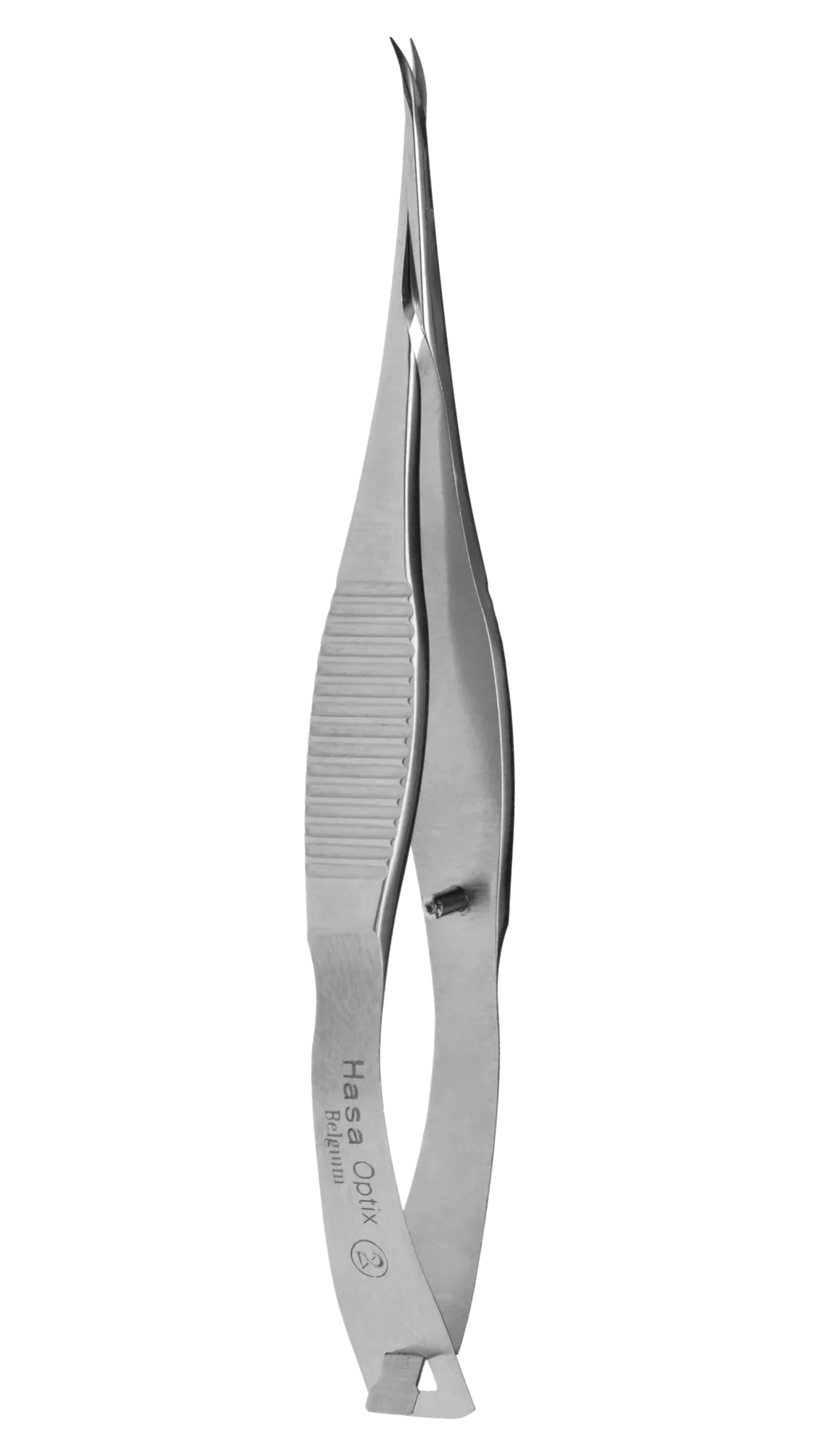 Iris Scissors, Curved, sharp tips,cutting length 4.0mm,blade length 11mm, 90mm