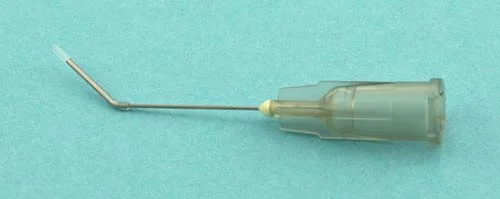 Capsule Polisher, Silicone Tip 27G, angled 7mm