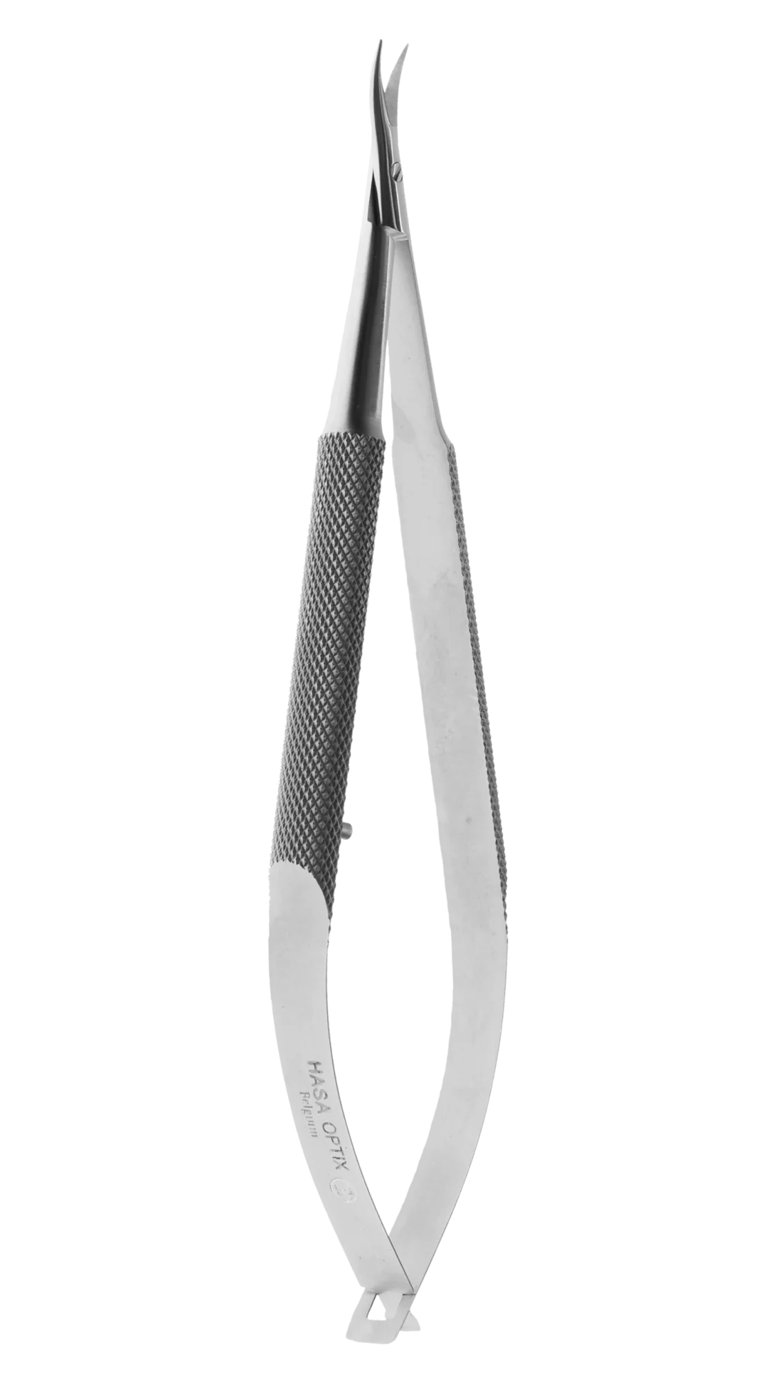 Castroviejo corneal Scissors, Curved, blunt tips,tip-pivot 16mm, 116mm