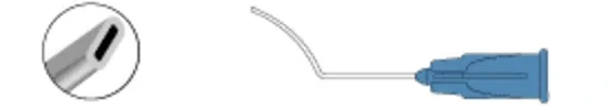 LASIK Cannula - Daya - Formed, Flattened End 23G (.60mm)