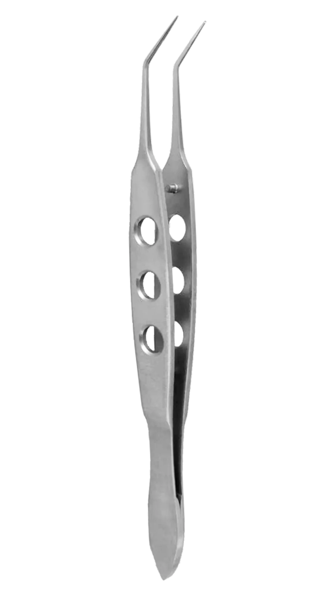 Notched Forceps, 45°ang straight w/ tying pl., Castroviejo, 105mm