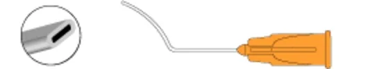 Hydrodissector - Daya - Formed, Flattened 25G (.50mm)
