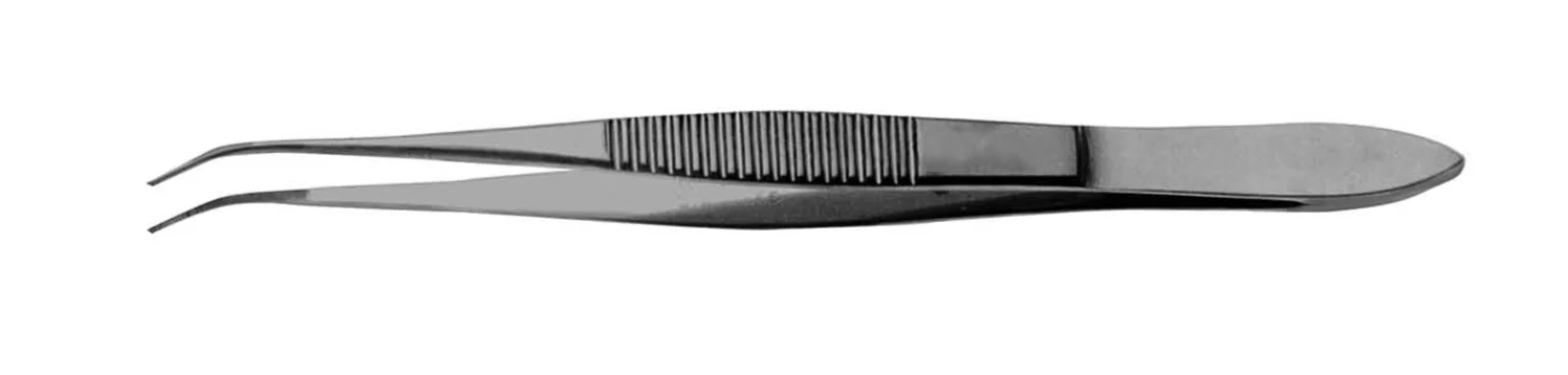 DRESSING FORCEPS CURVED
