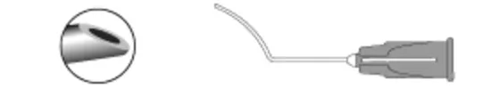 LASIK Spatula/Irrigator 27G (.40mm)