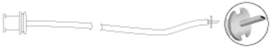 Viscous Infusion Cannula 6mm, Tubing 16cm, long