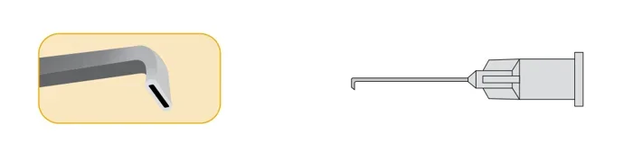 Hydrodissector (Chang) 27G, Angled Standard Tip