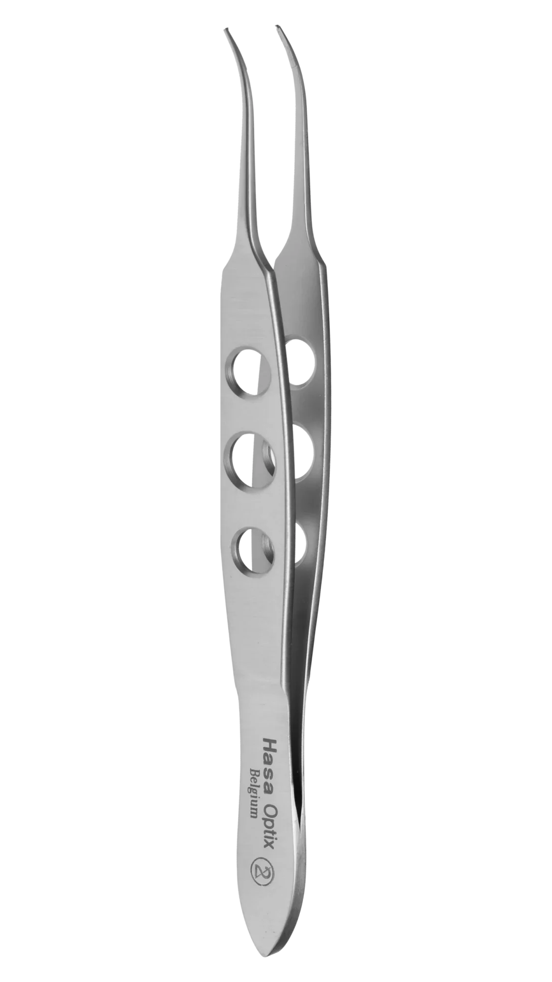 Curved Toothed Forceps Curved W Tying Pl 3Fe7