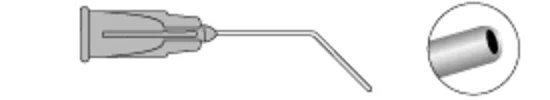 Viscoelastic Cannula - Angled 9mm 27G (.40mm)