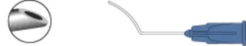LASIK Spatula/Irrigator 23G (.60mm)