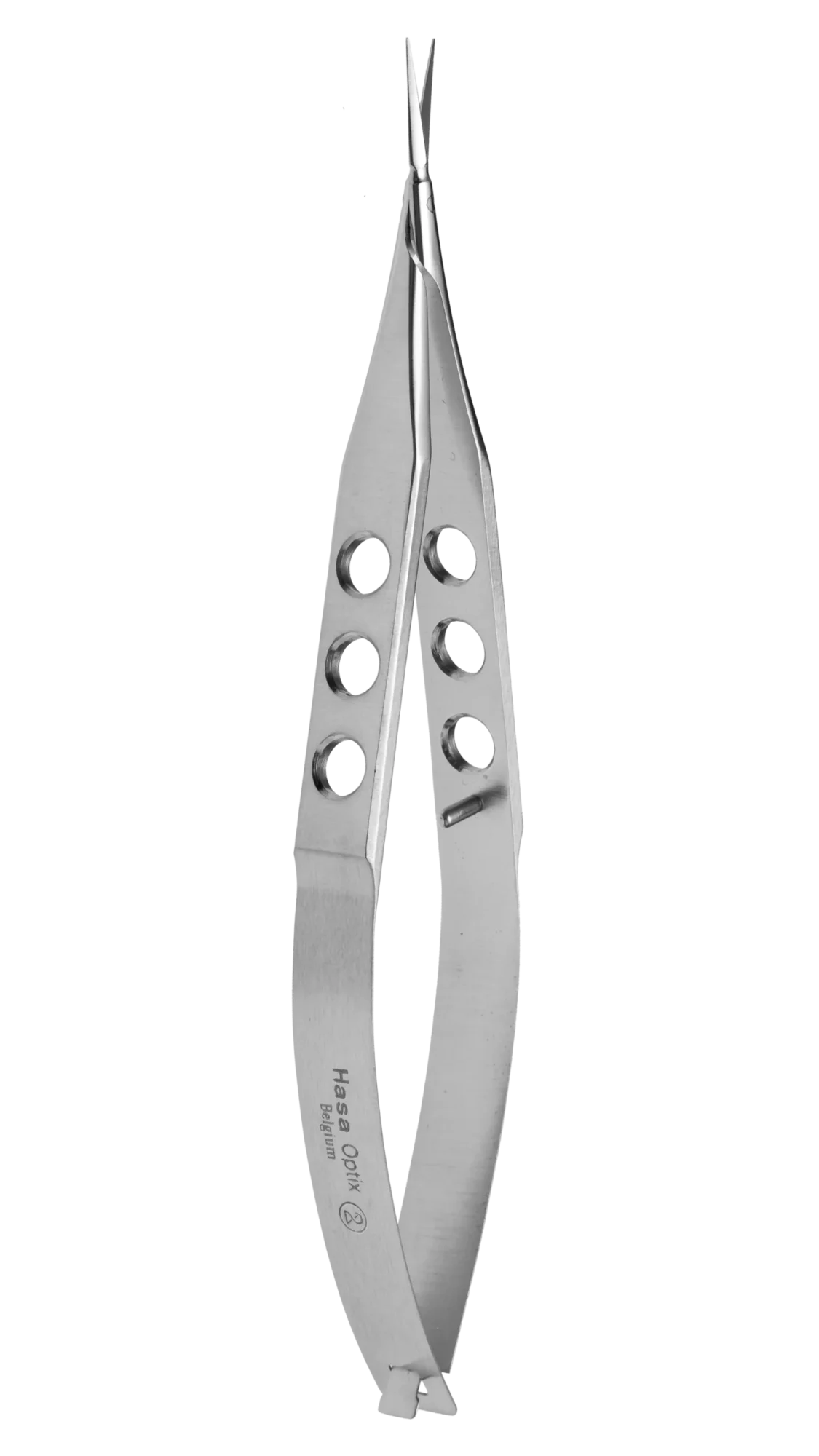 Vannas Capsulotomy Scissors, Straight, sharp pointed tips,blades length 10.5mm, 108mm