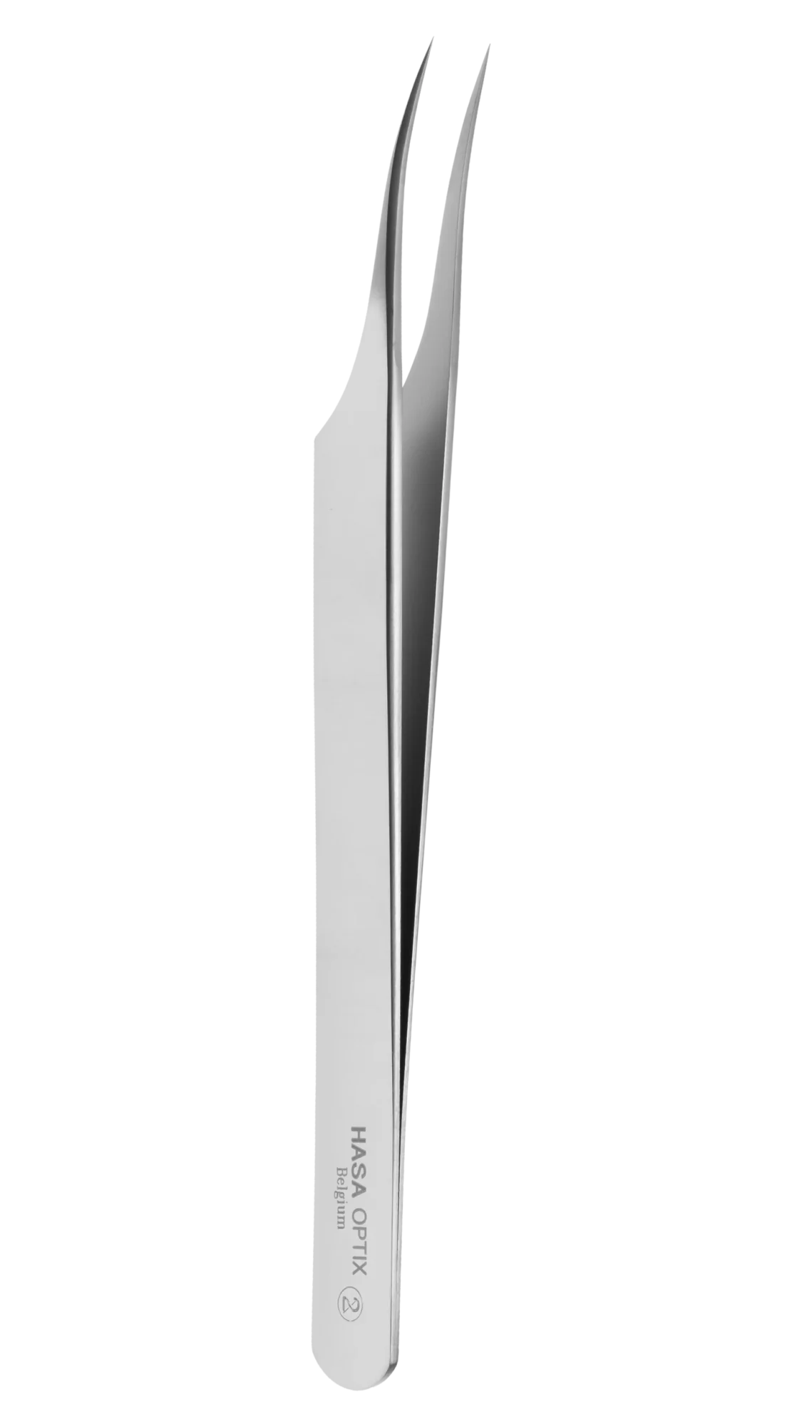 Jeweler style Forceps, Curved,7#, 0.07×0.03mm tip, 115mm