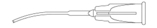 Sub-Tenon's Anesthesia Cannula 30G x 7/8 in (.30 x 22mm)