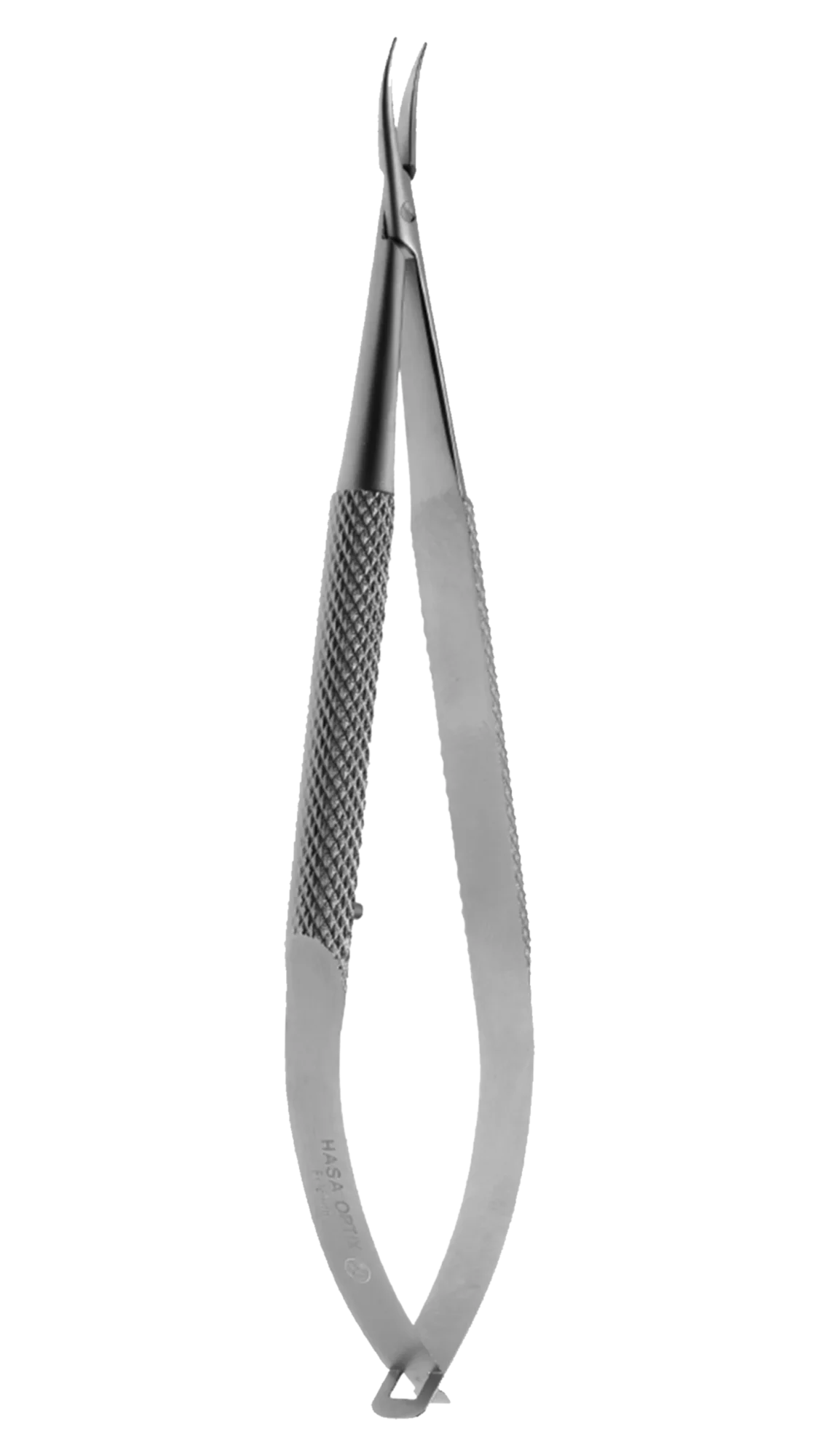 Needle Holder, 11mm curved jaws, Round knurled w/lock, 115mm
