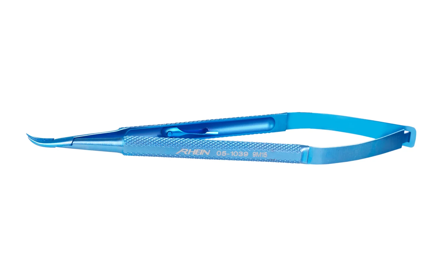 NeedleHldr, Cvd W/Lock, Del., Titanium